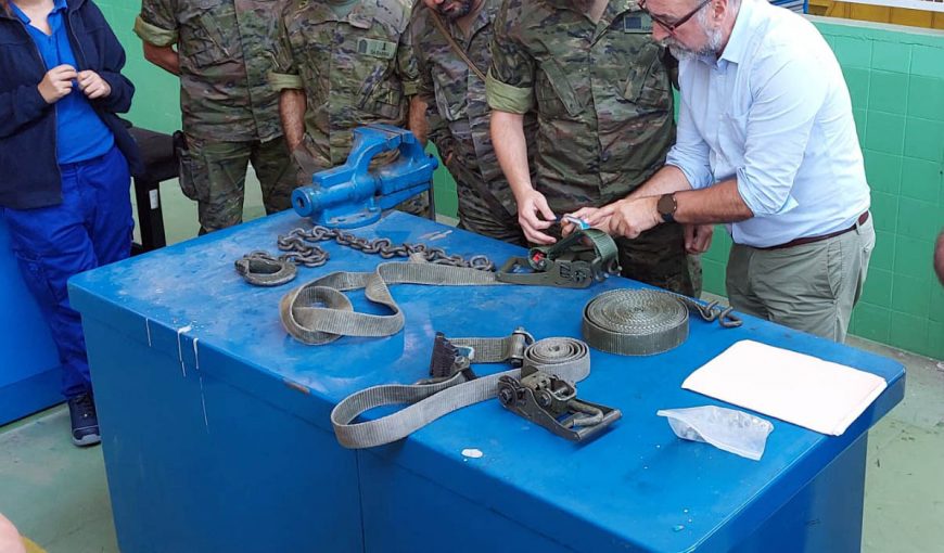 Seguridad en el Transporte junto al Ejército